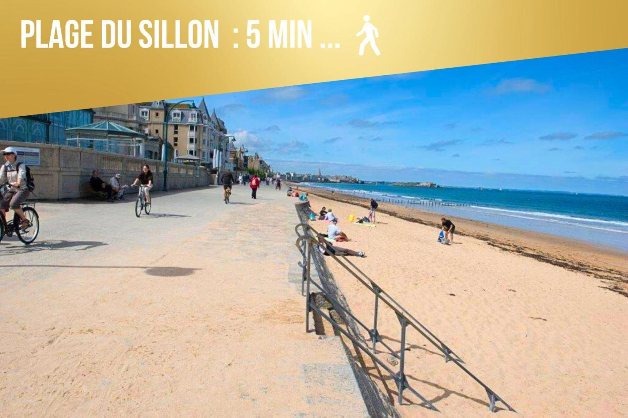 Layton - A 2 Min De La Plage, Du Sillon Et D'Intra Muros ! Saint-Malo Bagian luar foto